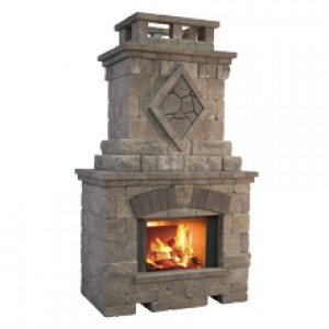 Bristol Fireplace (36" - gas) Bottom