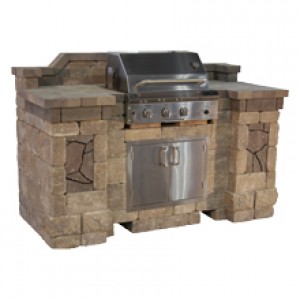 Bristol Grill Island (Includes 36in. AOG Grill & Double Doors)