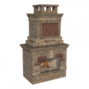 Jamestown Fireplace (Wood)